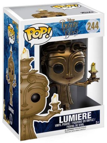 Figurine Funko Pop La Belle et la Bête [Disney] #244 Lumière