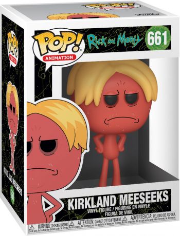Figurine Funko Pop Rick et Morty #661 Kirkland Meeseeks