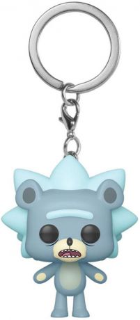 Figurine Funko Pop Rick et Morty Teddy Rick - Porte-clés