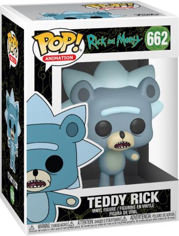 Figurine Funko Pop Rick et Morty #662 Rick en Ourson