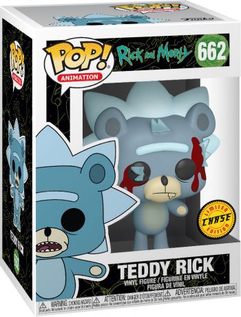 Figurine Funko Pop Rick et Morty #662 Rick en Ourson [Chase]