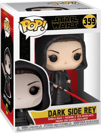 Figurine Funko Pop Star Wars 9 : L'Ascension de Skywalker #359 Rey Côté Obscur