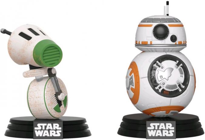 Figurine Funko Pop Star Wars 9 : L'Ascension de Skywalker D-0 & BB-8 - 2 pack