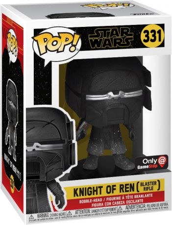 Figurine Funko Pop Star Wars 9 : L'Ascension de Skywalker #331 Knight of Ren (Blaster Rifle)