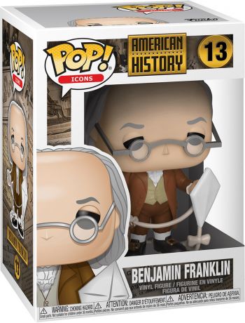 Figurine Funko Pop Histoire des Etats-Unis  #13 Benjamin Franklin