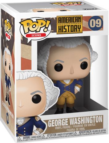 Figurine Funko Pop Histoire des Etats-Unis  #09 George Washington