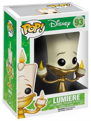 Figurine Funko Pop La Belle et la Bête [Disney] #93 Lumière