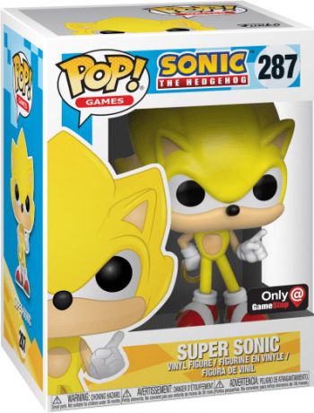 Figurine Funko Pop Sonic le Hérisson #287 Super Sonic