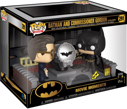 Figurine Funko Pop Batman [DC] #291 Batman et le Commissaire Gordon