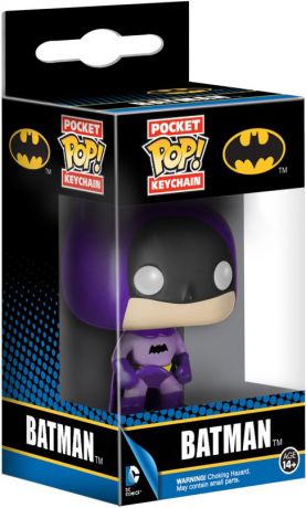 Figurine Funko Pop Batman [DC] Batman Violet - Porte-clés