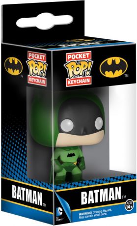 Figurine Funko Pop Batman [DC] Batman Vert - Porte-clés