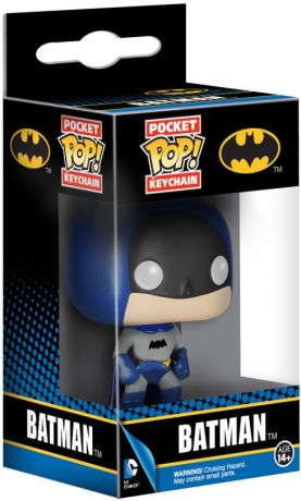 Figurine Funko Pop Batman [DC] Batman Bleu - Porte-clés