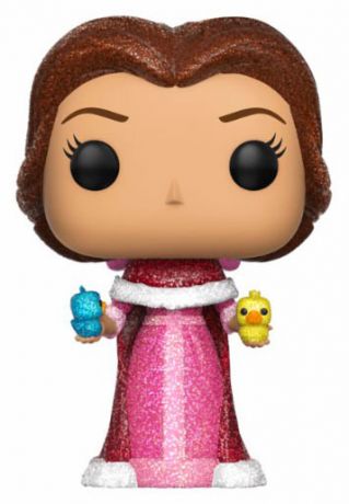 Figurine Funko Pop La Belle et la Bête [Disney] #241 Belle avec Oiseaux - Diamond Collection