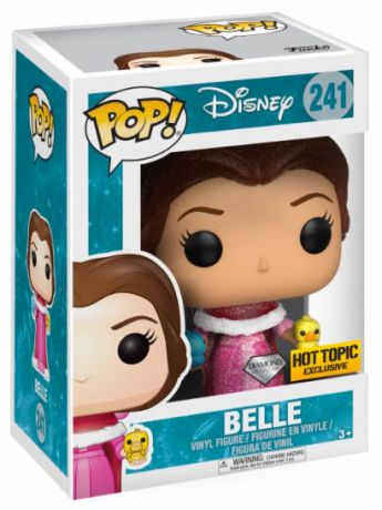 Figurine Funko Pop La Belle et la Bête [Disney] #241 Belle avec Oiseaux - Diamond Collection