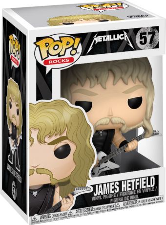 Figurine Funko Pop Metallica #57 James Hetfield