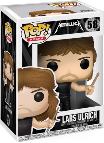 Figurine Funko Pop Metallica #58 Lars Ulrich