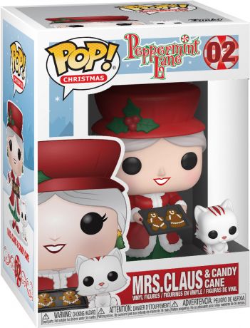 Figurine Funko Pop Peppermint Lane #02 Mère Noël et Sucre d'Orge