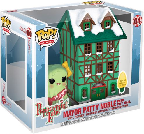 Figurine Funko Pop Peppermint Lane #04 Sapin de Noël avec Mairie