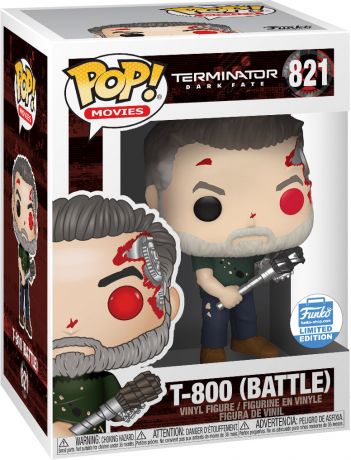 Figurine Funko Pop Terminator : Dark Fate #821 T-800 (Combat)