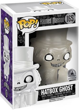 Figurine Funko Pop Le Manoir hanté [Disney] #165 Hatbox Ghost - Translucide