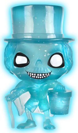 Figurine Funko Pop Le Manoir hanté [Disney] #165 Hatbox Ghost - Pailleté & Brillant dans le noir