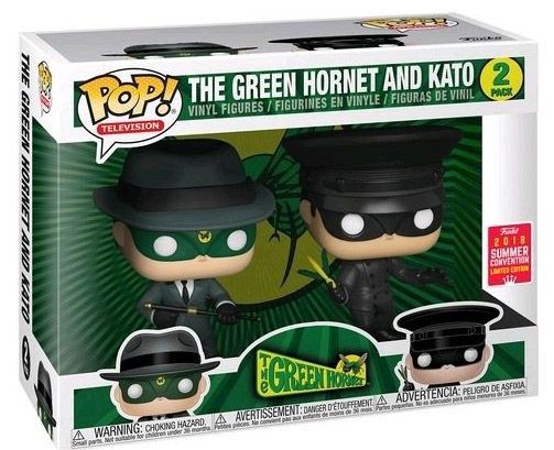Figurine Funko Pop The Green Hornet Le Frelon Vert & Kato - 2 pack