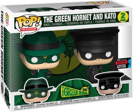 Figurine Funko Pop The Green Hornet Le Frelon Vert & Kato - 2 pack