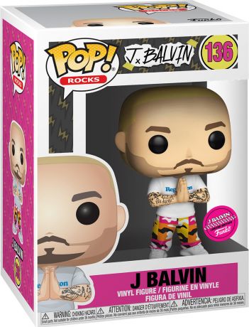 Figurine Funko Pop J Balvin #136 J Balvin