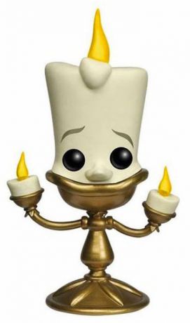 Figurine Funko Pop La Belle et la Bête [Disney] #93 Lumière - Brille dans le noir