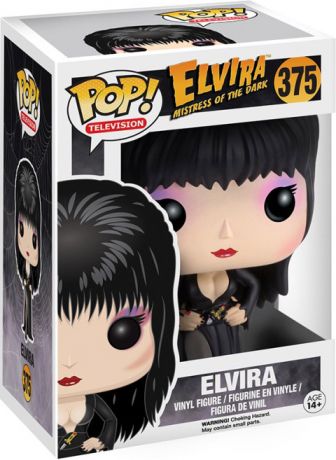 Figurine Funko Pop Elvira, Maîtresse des Ténèbres #375 Elvira Maîtresse des Ténèbres