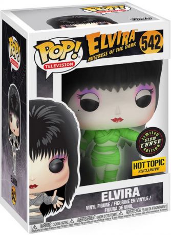 Figurine Funko Pop Elvira, Maîtresse des Ténèbres #542 Elvira Maîtresse des Ténèbres en Momie - Brillant dans le noir [Chase]