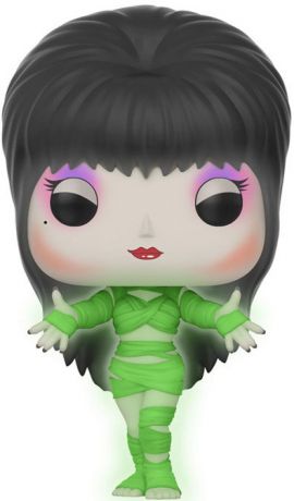 Figurine Funko Pop Elvira, Maîtresse des Ténèbres #542 Elvira Maîtresse des Ténèbres en Momie - Brillant dans le noir [Chase]