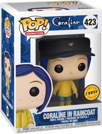 Figurine Funko Pop Coraline  #423 Coraline en Imperméable avec Chapeau [Chase]