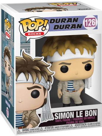 Figurine Funko Pop Duran Duran #126 Simon Le Bon
