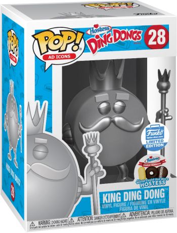 Figurine Funko Pop Icônes de Pub #28 King Ding Dong