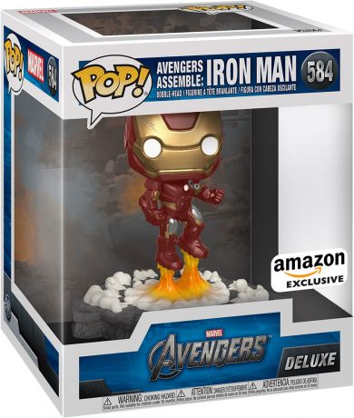 Figurine Funko Pop Avengers [Marvel] #584 Iron Man au Rassemblement des Avengers  - 15 cm