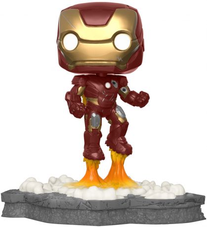 Figurine Funko Pop Avengers [Marvel] #584 Iron Man au Rassemblement des Avengers  - 15 cm