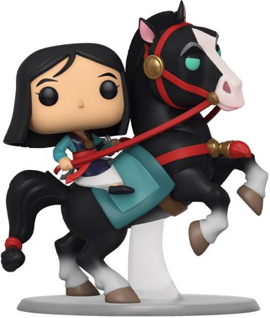 Figurine Funko Pop Mulan [Disney] #76 Mulan Chevauchant Khan - 15 cm