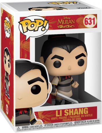 Figurine Funko Pop Mulan [Disney] #631 Li Shang