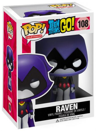 Figurine Funko Pop Teen Titans Go! #108 Raven