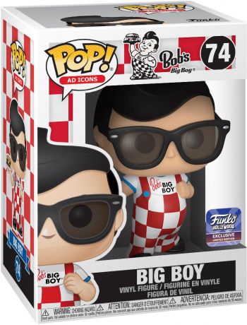 Figurine Funko Pop Icônes de Pub #74 Big Boy