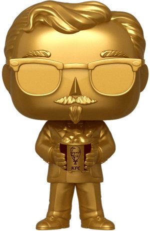 Figurine Funko Pop Icônes de Pub #05 Colonel Sanders KFC - Or