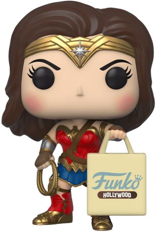 Figurine Funko Pop Wonder Woman [DC] #298 Wonder Woman avec Sac Hollywood