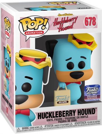 Figurine Funko Pop Hanna-Barbera #678 Roquet Belles Oreilles avec Sac Hollywood