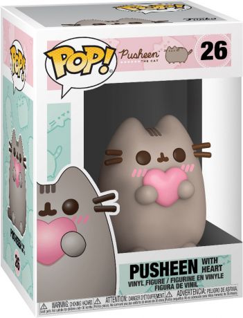 Figurine Funko Pop Pusheen #26 Pusheen avec Cœur 