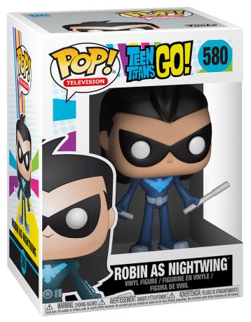 Figurine Funko Pop Teen Titans Go! #580 Robin en Nightwing