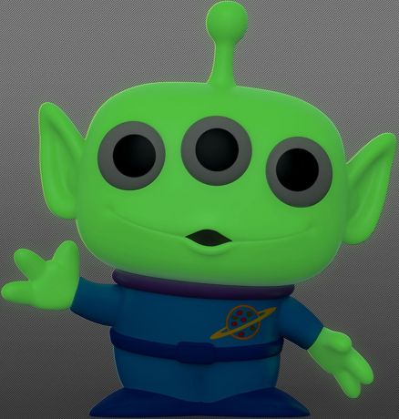 Figurine Funko Pop Toy Story 4 [Disney] #525 Alien - Brillant dans le noir