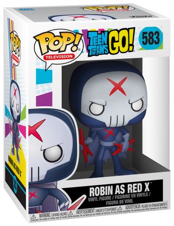 Figurine Funko Pop Teen Titans Go! #583 Robin en Red X