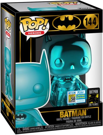 Figurine Funko Pop Batman [DC] #144 Batman - Chromé Teal 