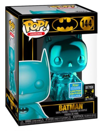 Figurine Funko Pop Batman [DC] #144 Batman - Chromé Teal 